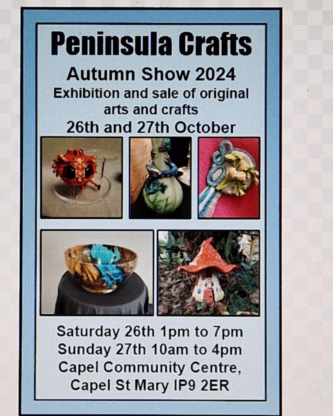 Peninsula Crafts UK Autumn show - Day 2