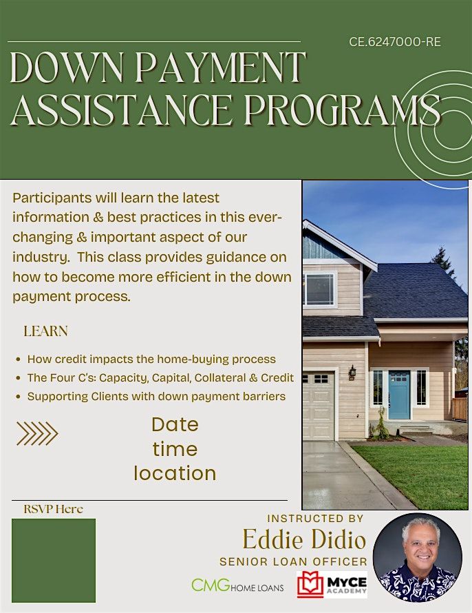 Downpayment Assistance Programs - CE