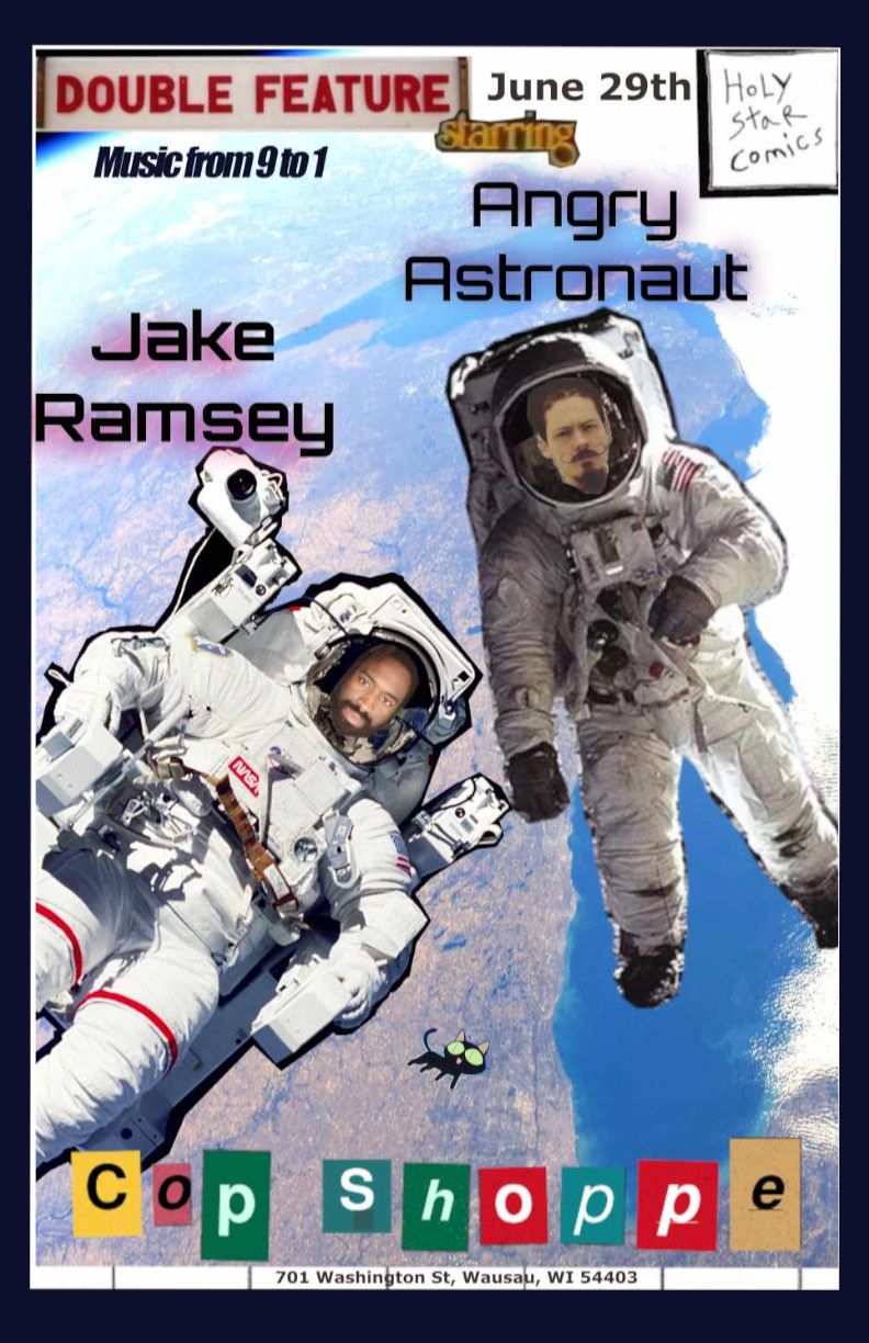 Angry Astronaut\/ Jake Ramsey live @ Cop Shoppe