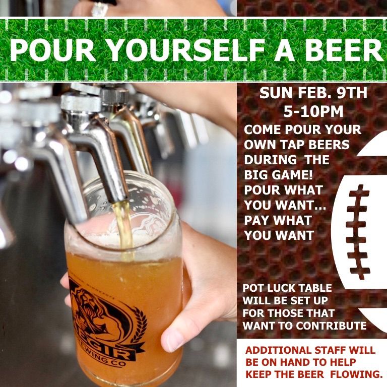 Pour yourself a beer SB party!