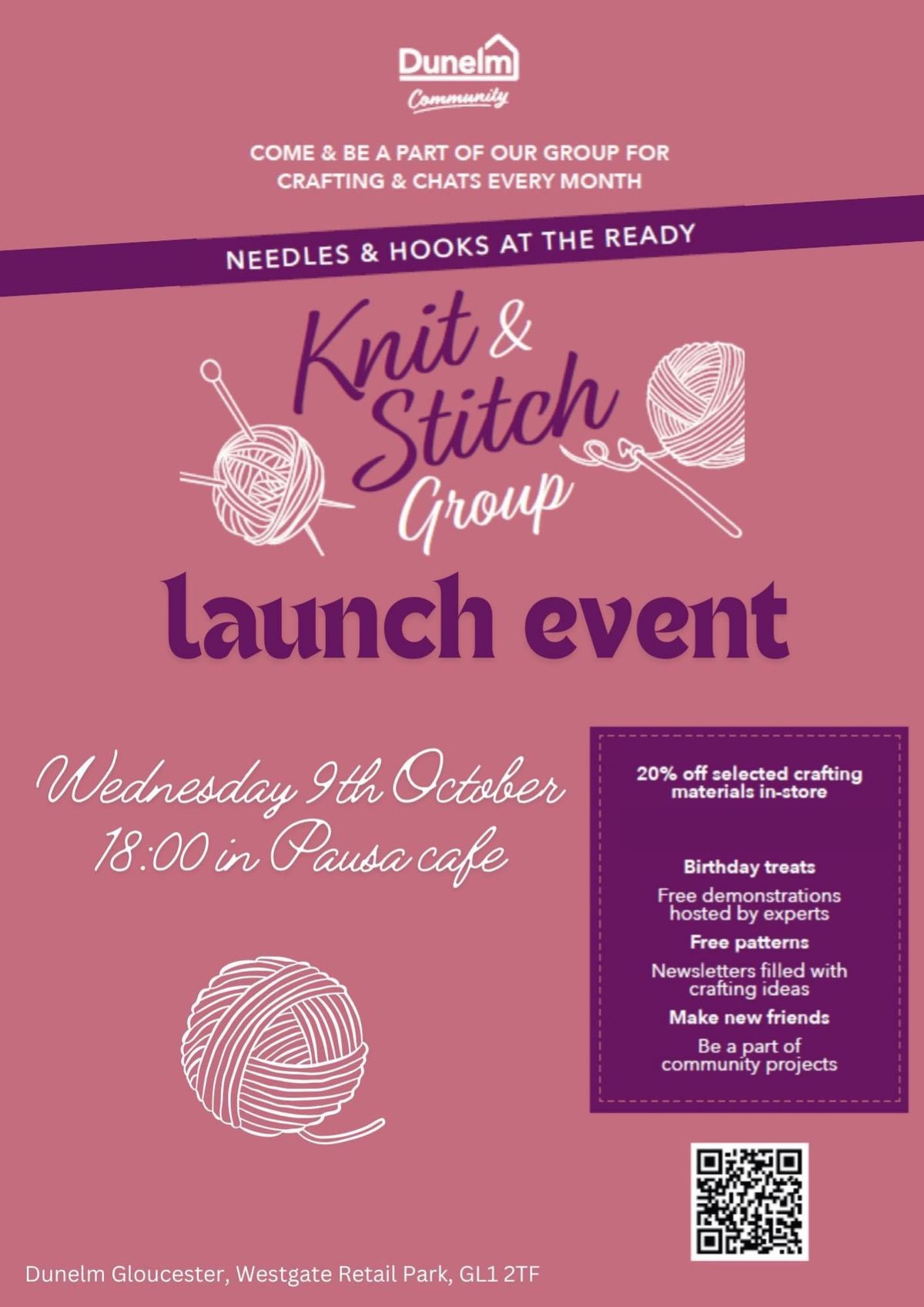 Knit & Stitch Launch