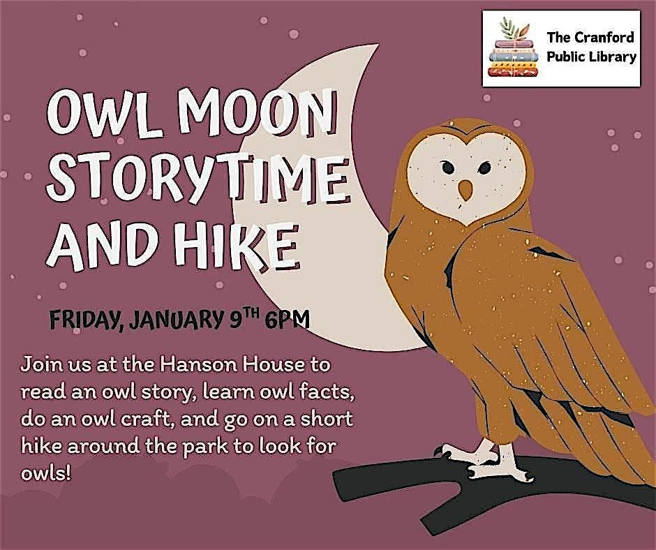 Owl Moon Storytime and Hike at Hanson House