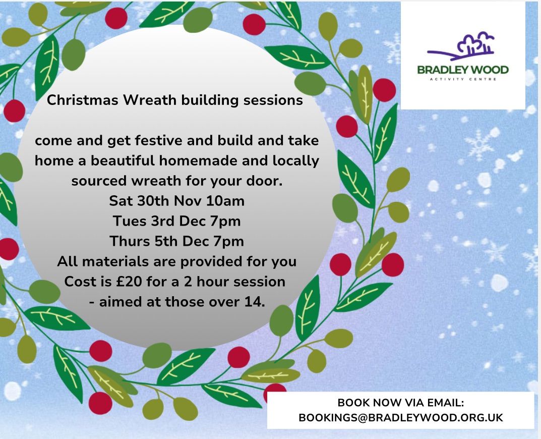 Wreath building sessions 