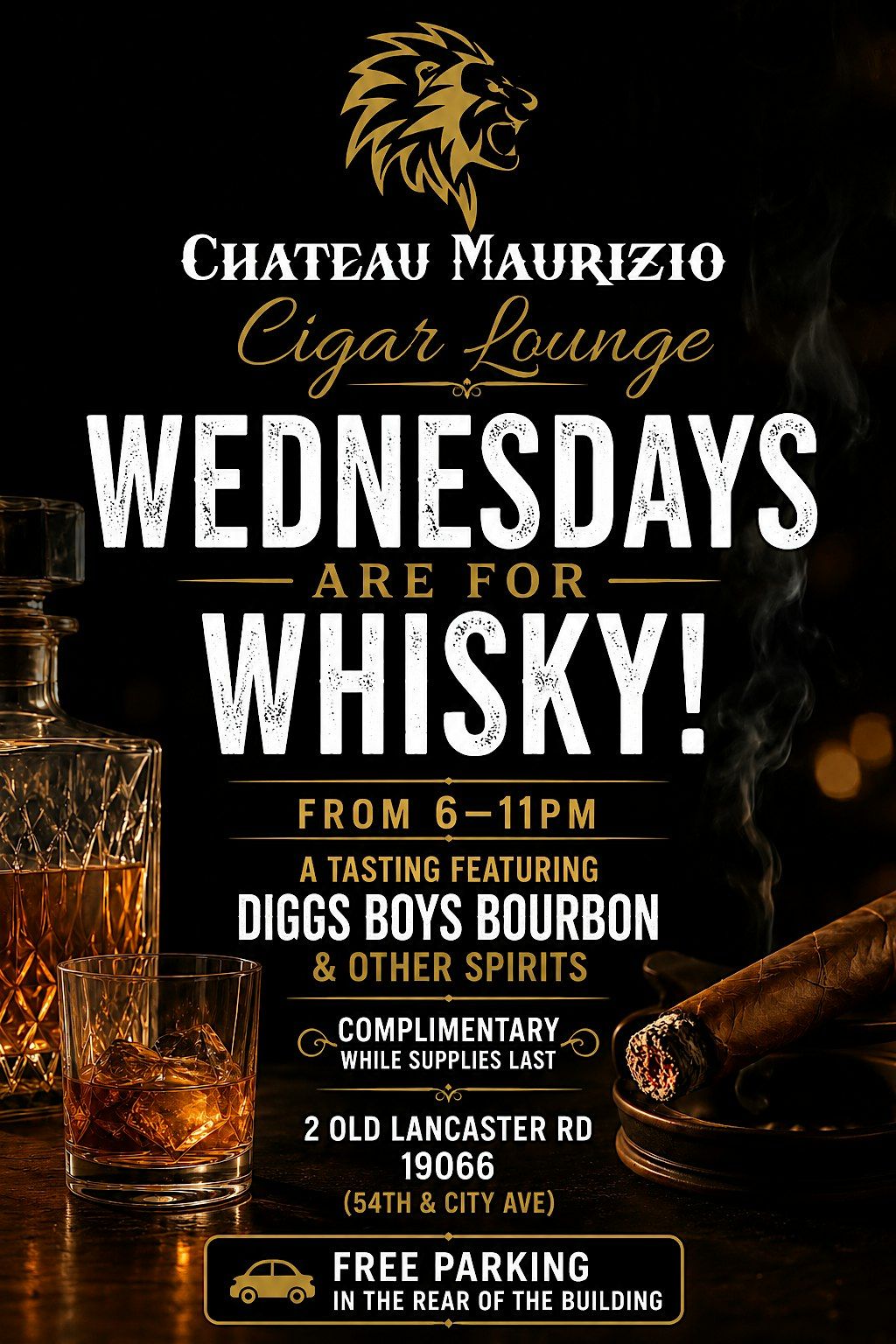 Free Whiskey tasting