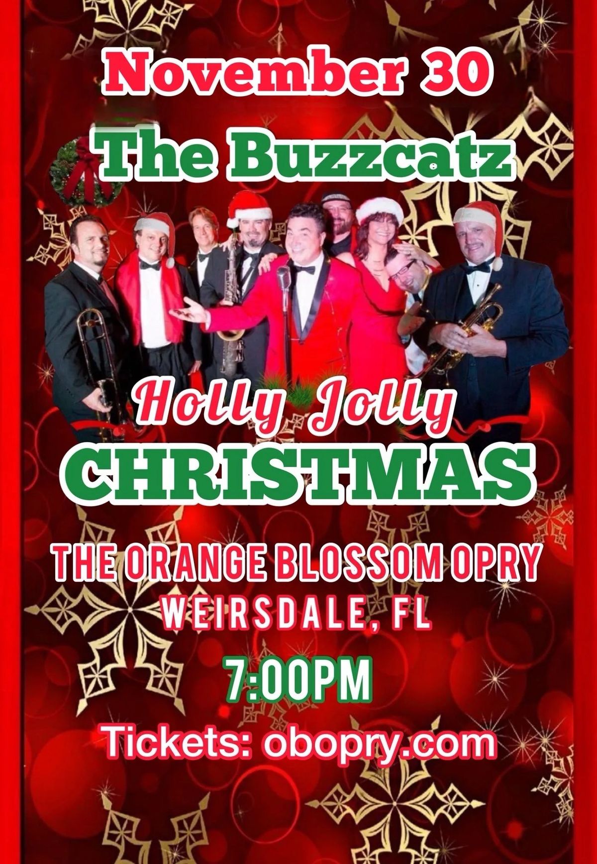 The Buzzcatz Holly Jolly Christmas