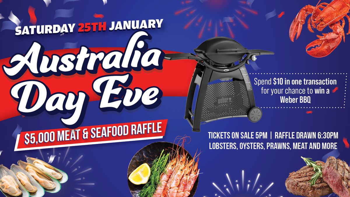 Australia Day Eve Raffle