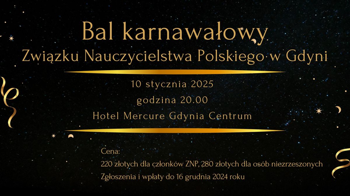 Bal Karnawa\u0142owy ZNP Gdynia