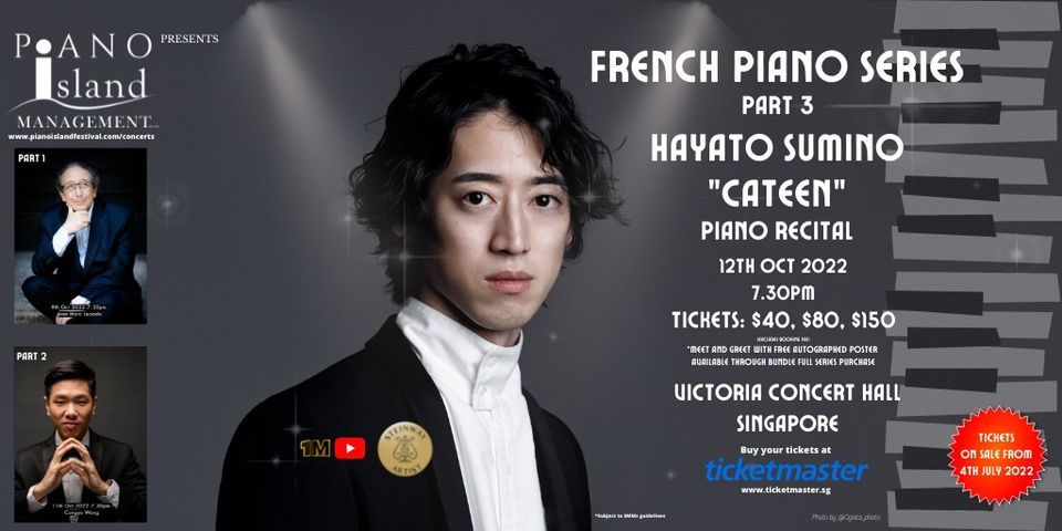 "French Piano Series" - Hayato Sumino Piano Recital