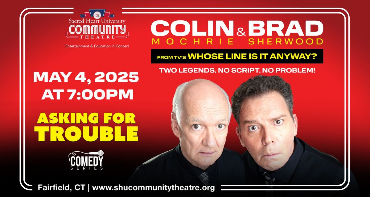 Colin Mochrie and Brad Sherwood