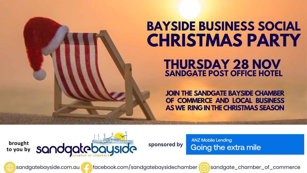 Christmas Party - Sandgate Bayside Chamber of Commerce