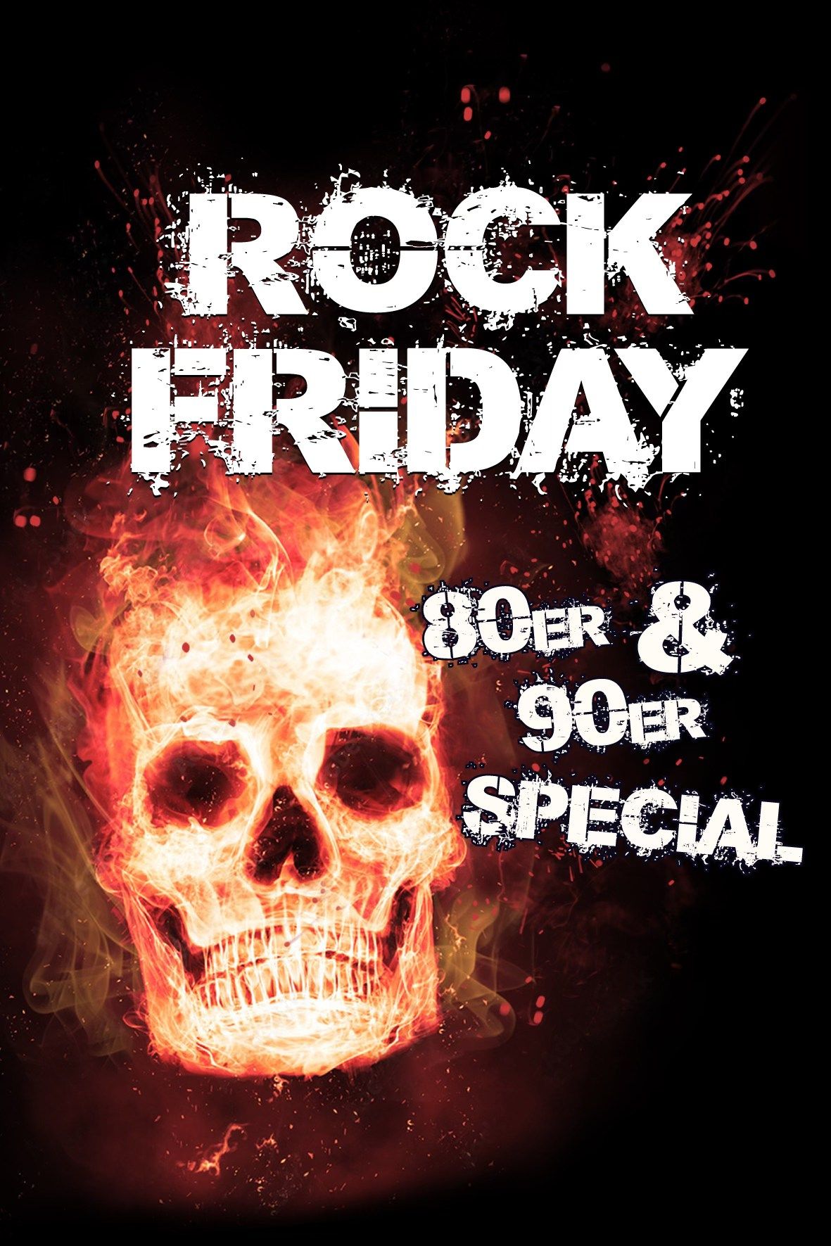 ROCK FRIDAY 80er & 90er Special - mit DJ THORSTEN 