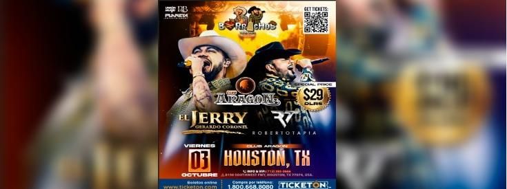 BORRACHOS TOUR 2025 EN HOUSTON