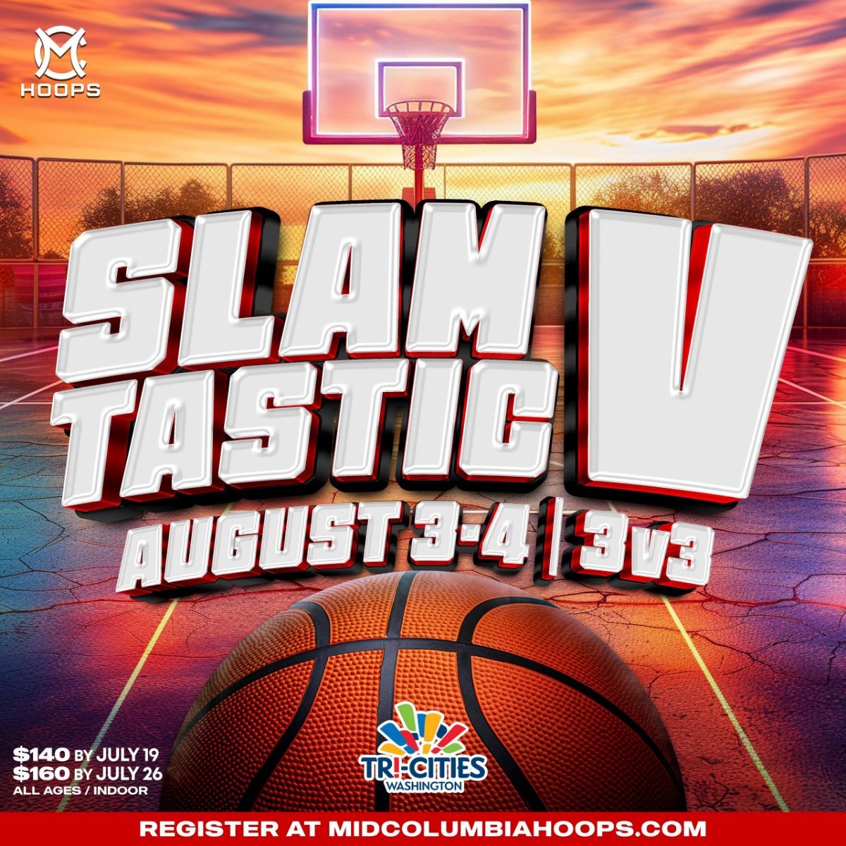 Slamtastic V - INDOOR 3on3 Basketball