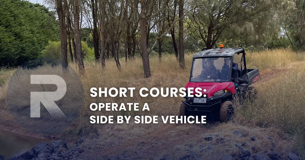 Short Course - Operate a Side by Side Vehicle