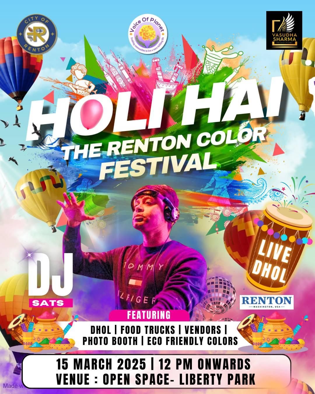 Holi- The Renton Color Festival 