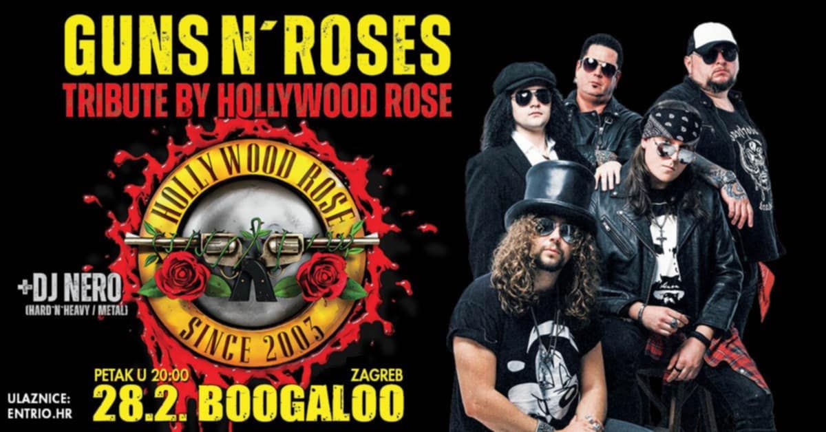 GUNS N'ROSES tribute by HOLLYWOOD ROSE + DJ Nero