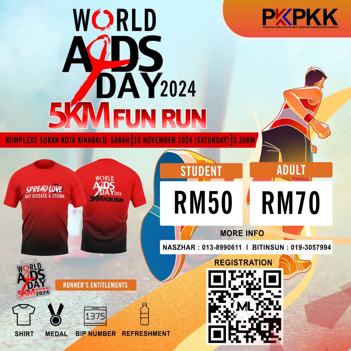 World AIDS Day 5KM Fun Run