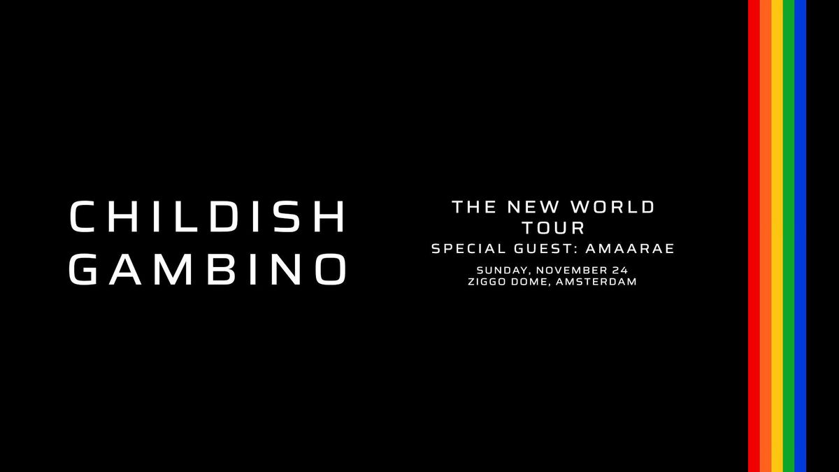 Childish Gambino - The New World Tour - Ziggo Dome, Amsterdam