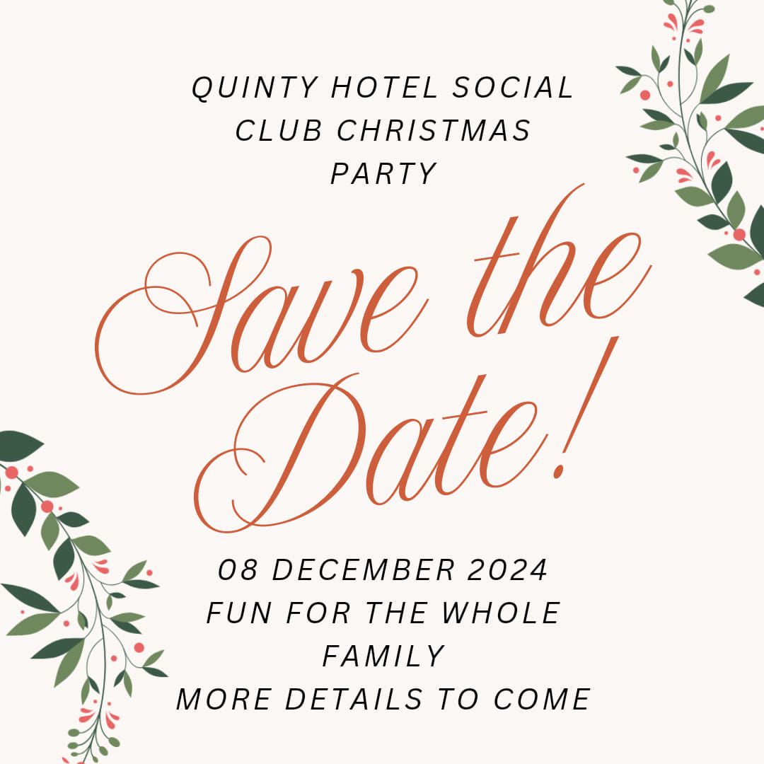 Quinty Hotel Social Club Christmas Party