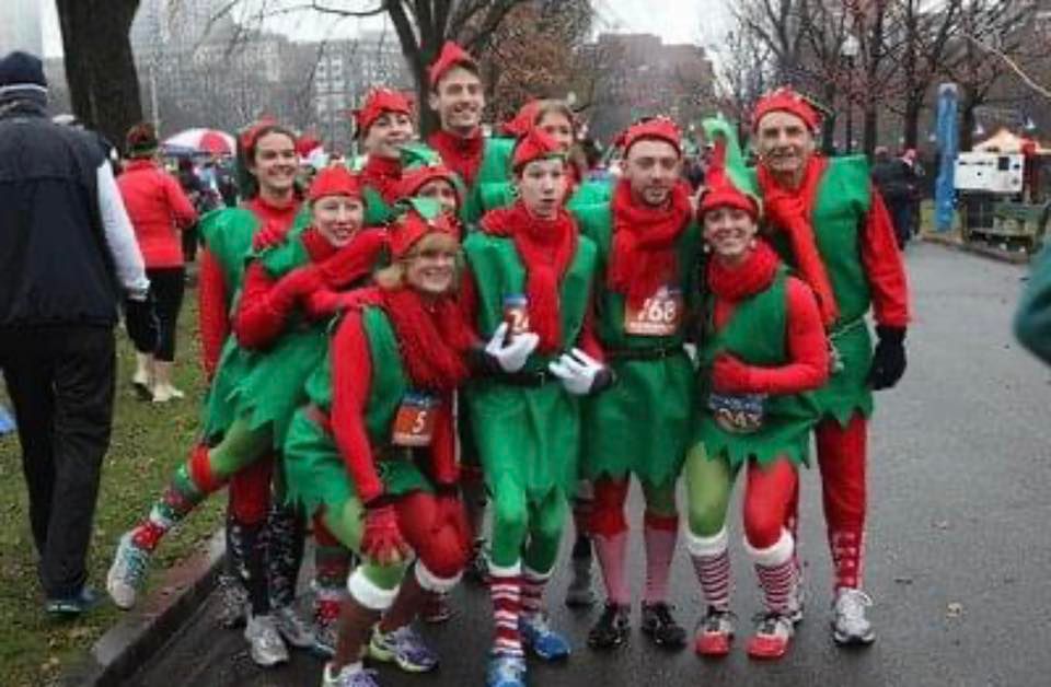 2022 Jolly Jaunt with HFF, Boston Common and Public Garden, 3 December 2022