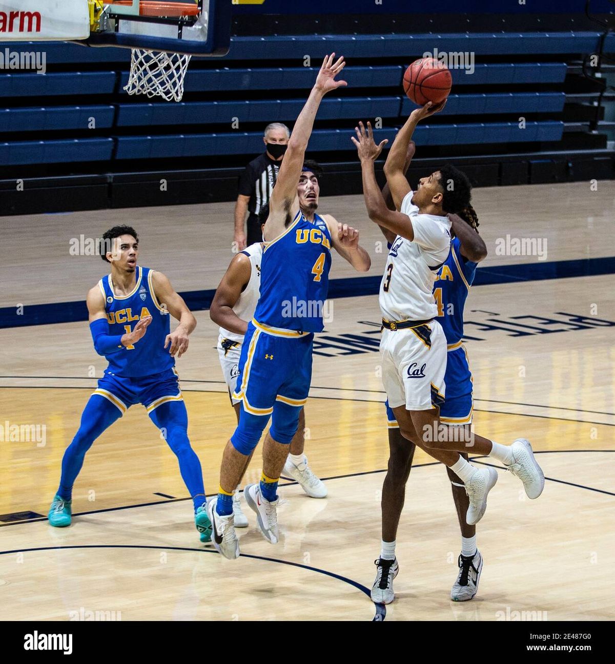 SMU Mustangs at California Golden Bears Mens Basketball