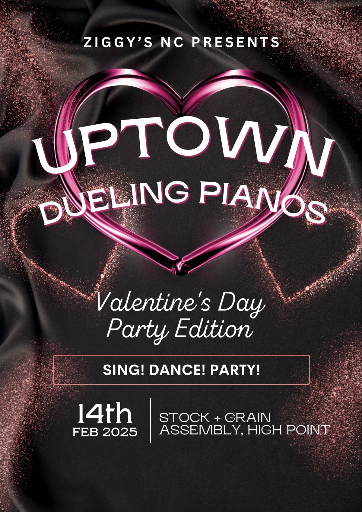 UPTOWN DUELING PIANOS | 2\/14\/24 | STOCK & GRAIN - HIGH POINT NC