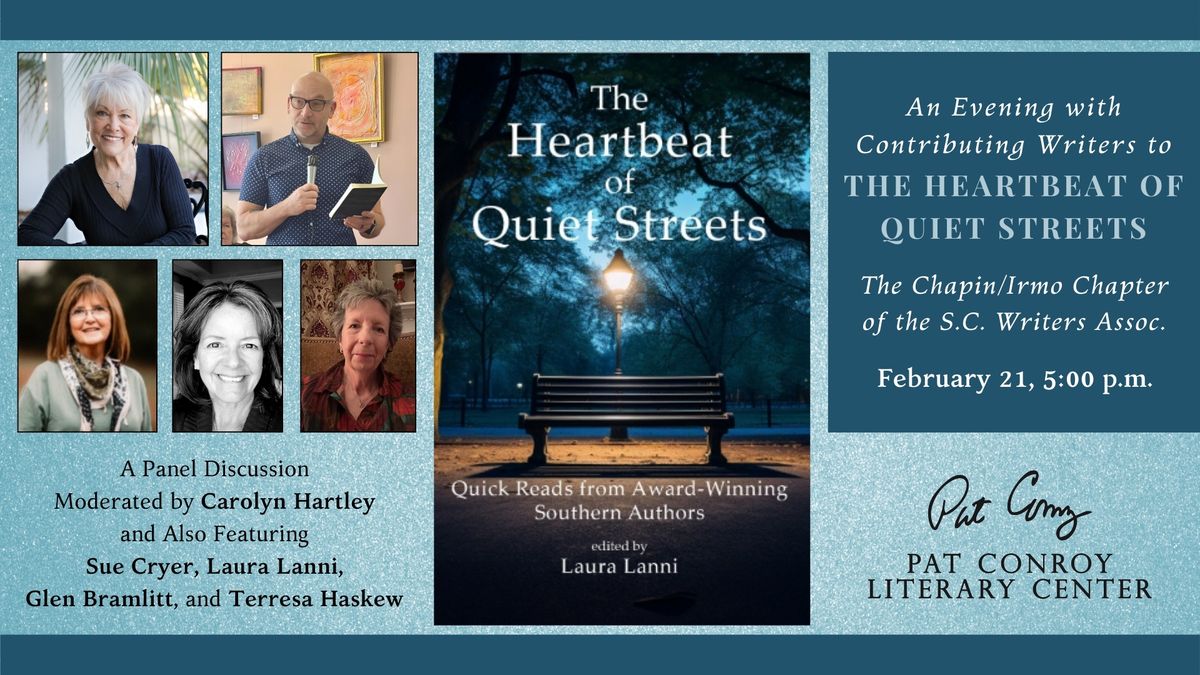 An Evening with the Contributing Writers of The Heartbeat of Quiet Streets