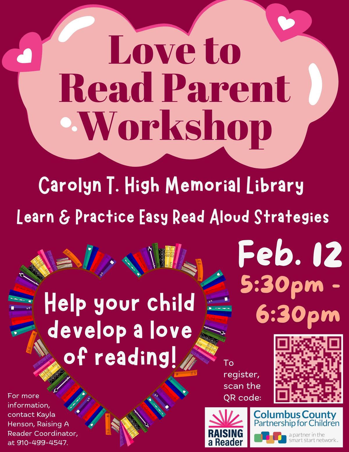 Love to Read Parent Workshop 