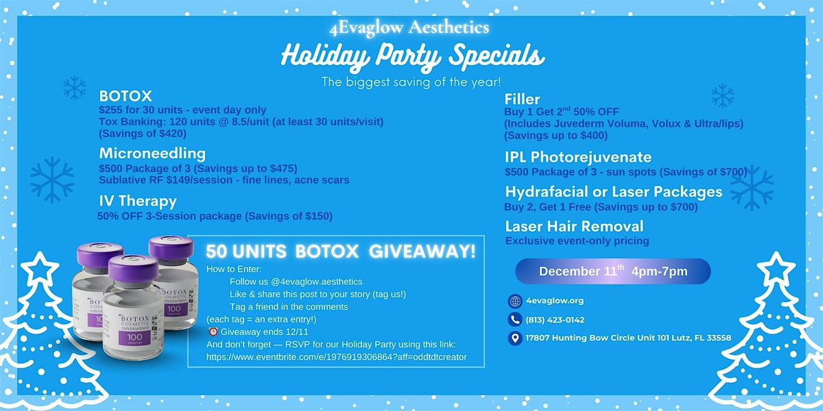 Holiday Party Specials