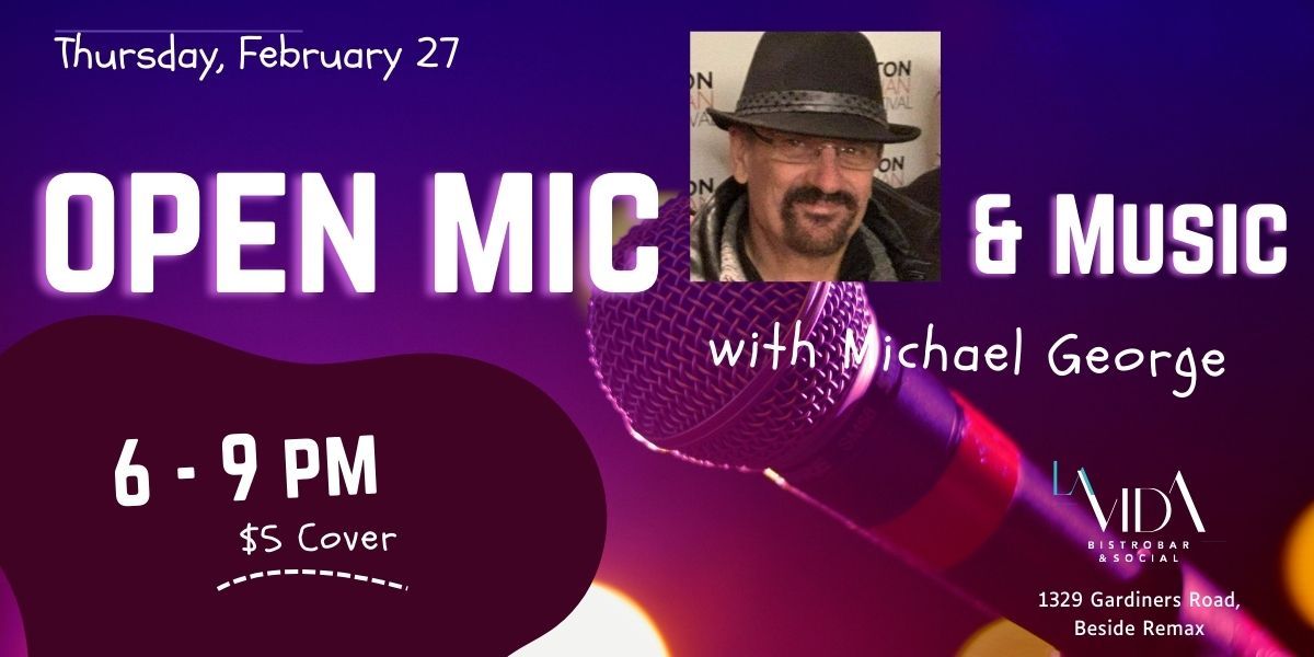 Open Mic & Music with Michael George