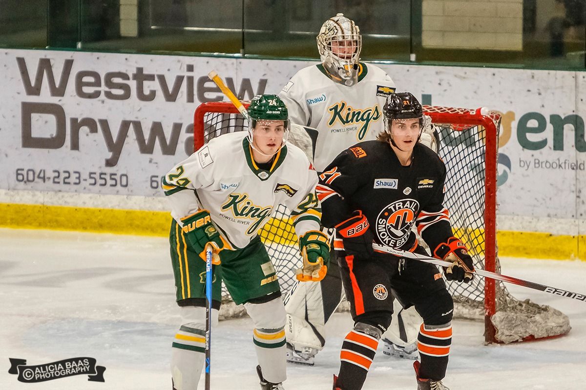 Powell River Kings at Cowichan Valley Capitals at Cowichan Community Centre Arena