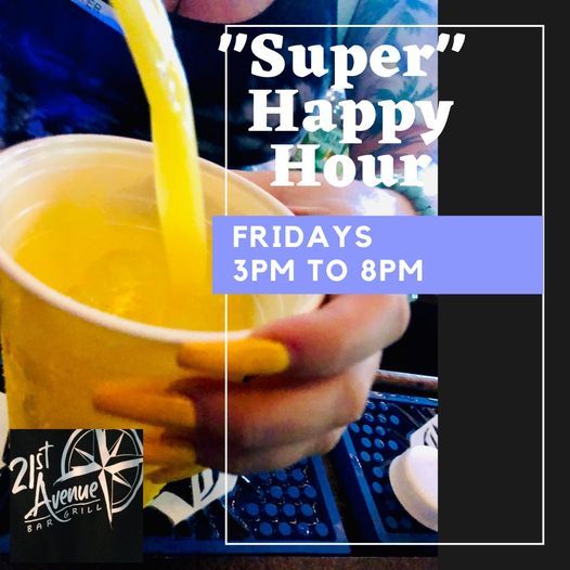 Fridays 'Super' Happy Hour