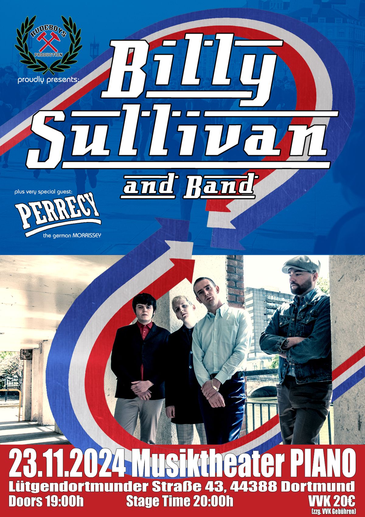  Billy Sullivan and Band & very special guest Perrecy | DORTMUND