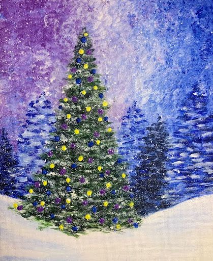 "Winter Wonderland" Paint Night