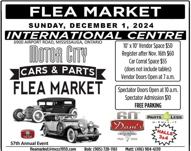 Motor City Cars and Parts Flea Market