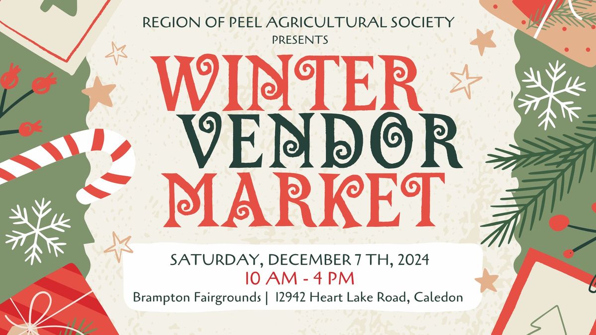 Winter Vendor Market 2024