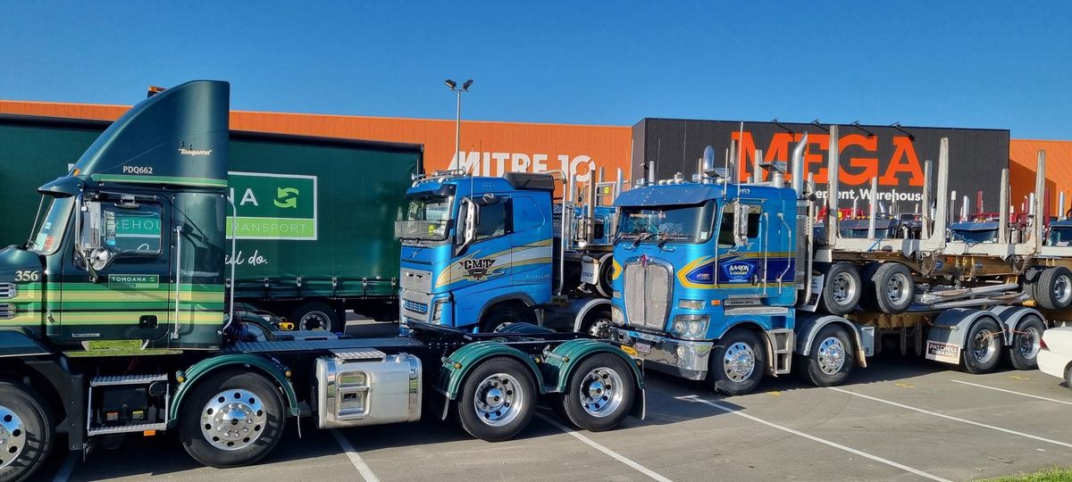 Mitre 10 MEGA Ride in a Truck Day