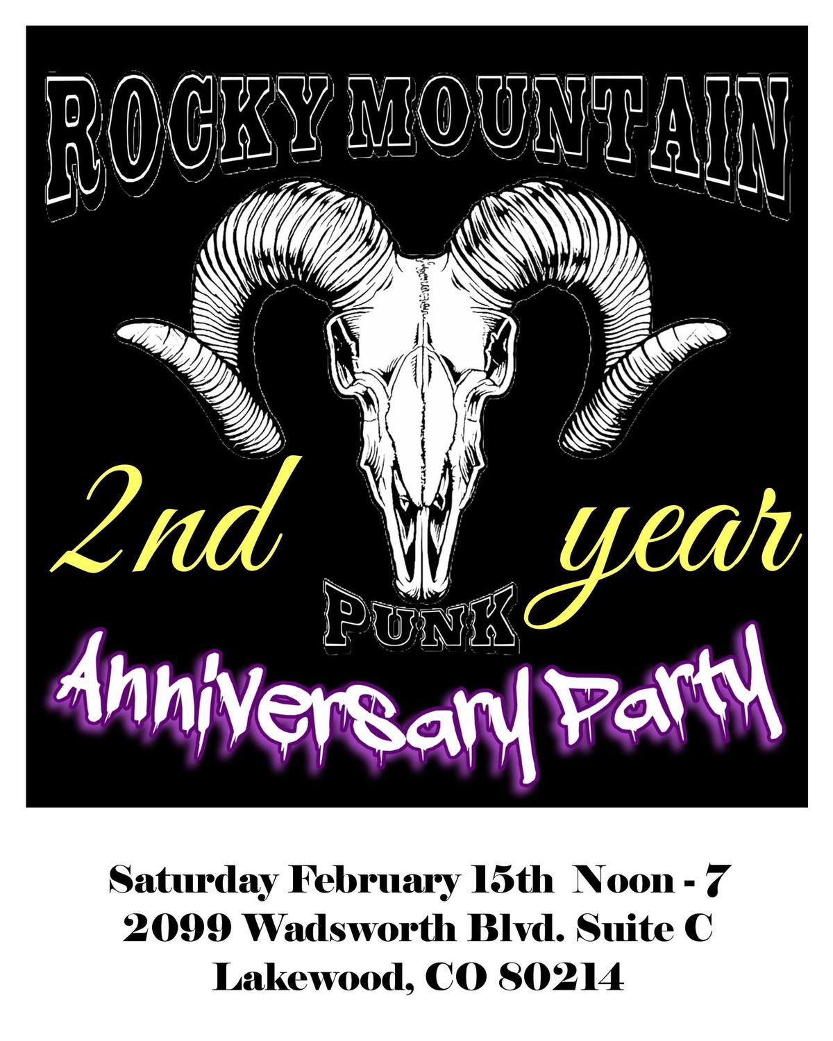 Rocky Mountain Punk Nature Art & Oddities Anniversary Party!