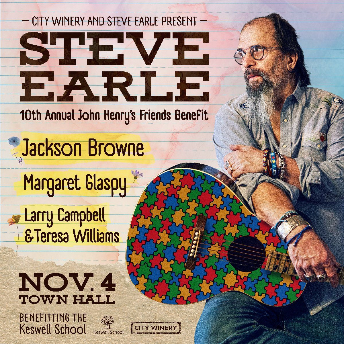 Steve Earle & The Dukes with Jackson Browne