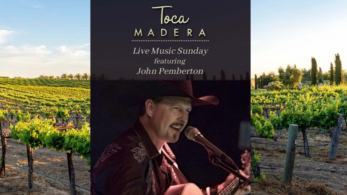 Live Music Sunday with John Pemberton