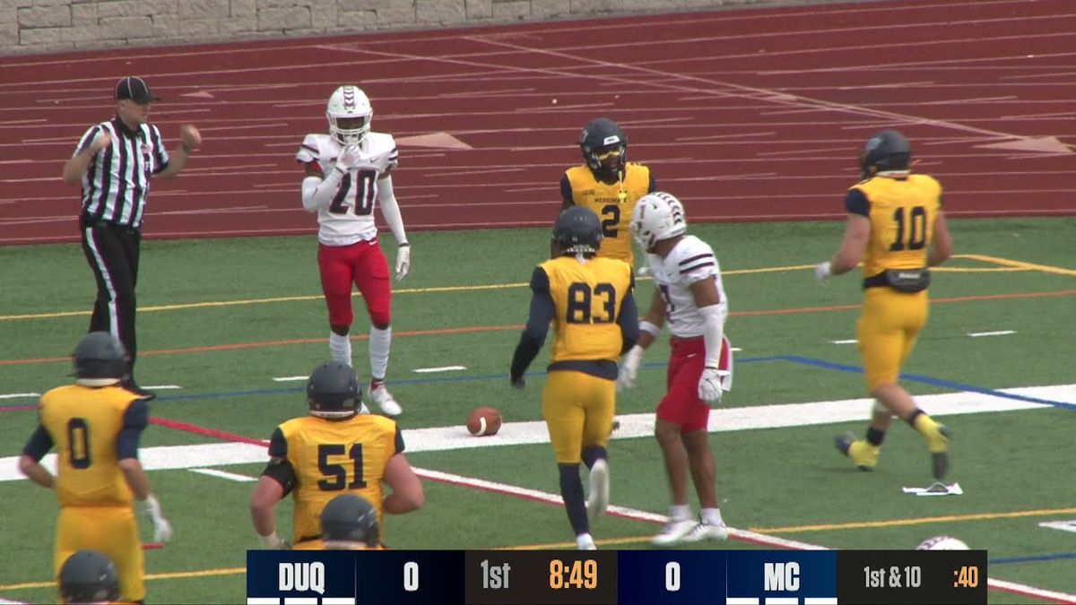 Stonehill Skyhawks at Merrimack Warriors Football