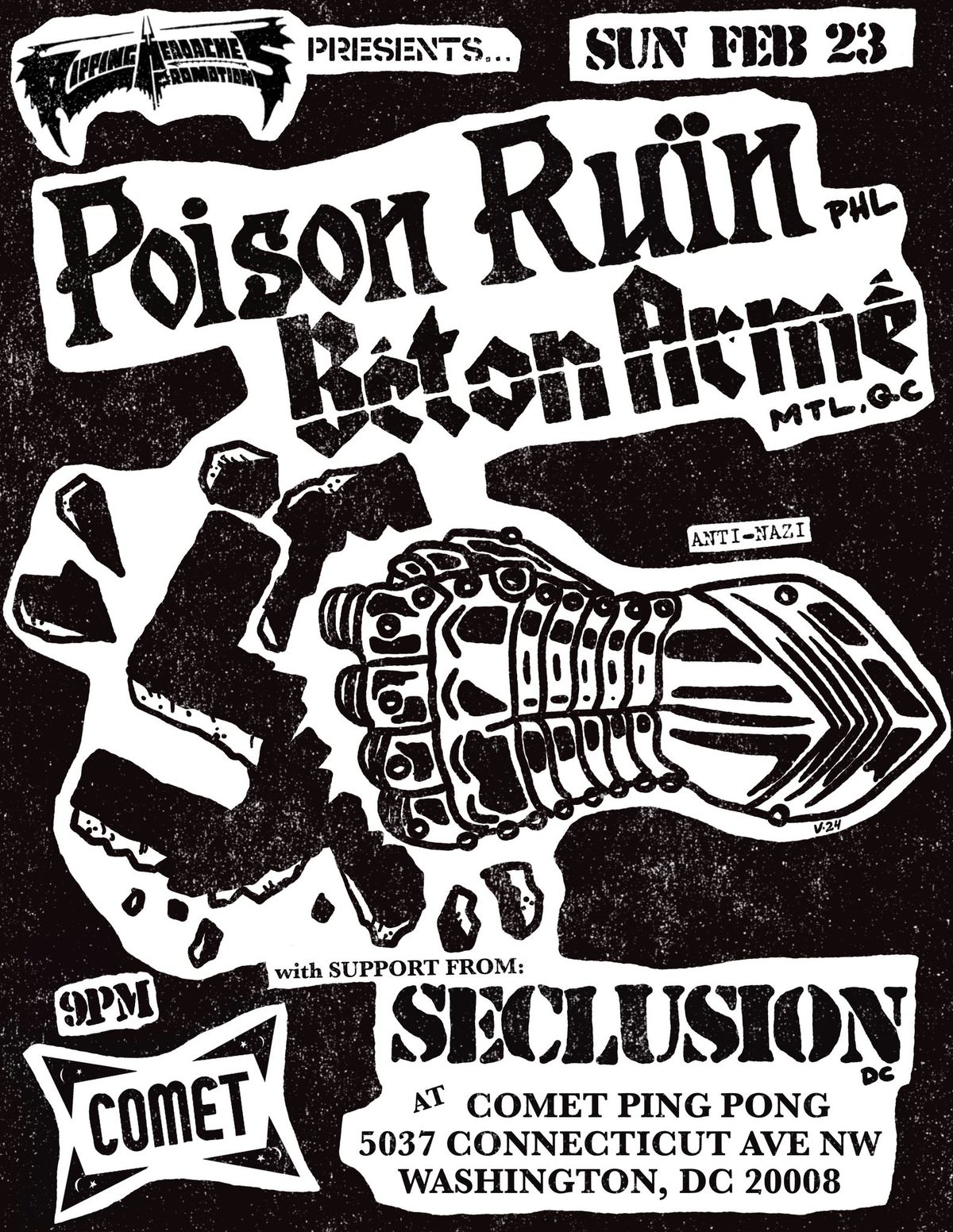 Poison Ru\u00efn, B\u00e9ton Arm\u00e9, Seclusion