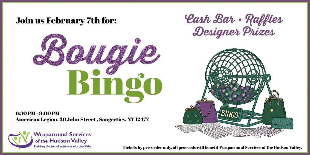 Bougie Bingo Fundraiser 