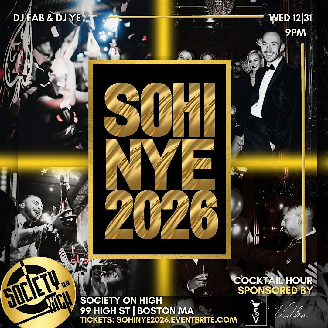 New Year's Eve 2026  @ Society On High