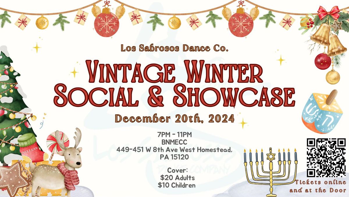 Vintage Winter: Los Sabrosos Winter Social and Showcase