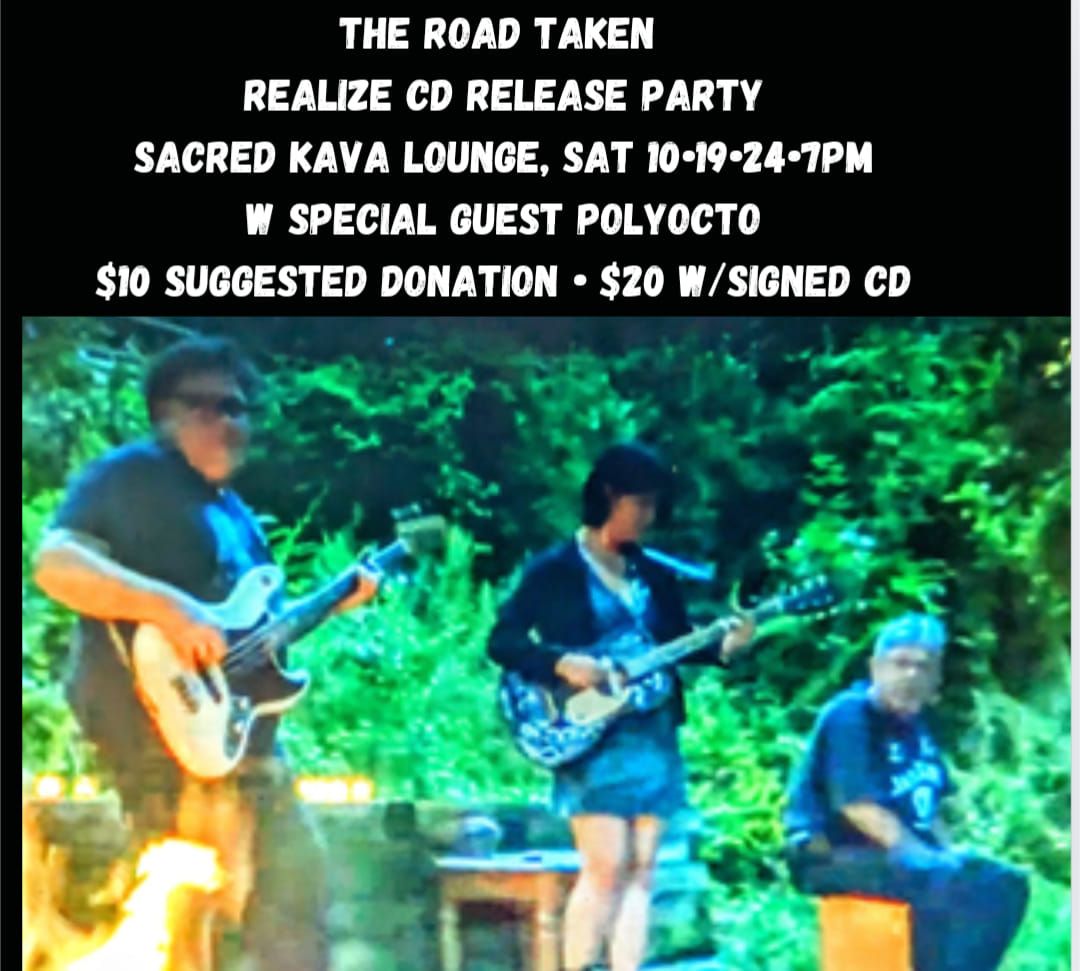 the road taken, realize CD release party