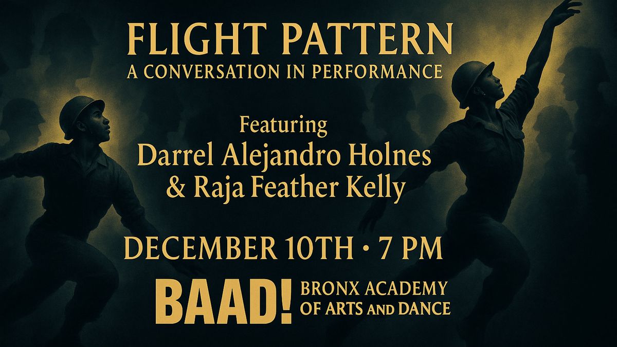 Flight Pattern: A Conversation in Performance by Raja Feather Kelly