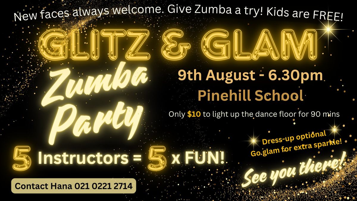 Glitz & Glam Zumba Party ? 