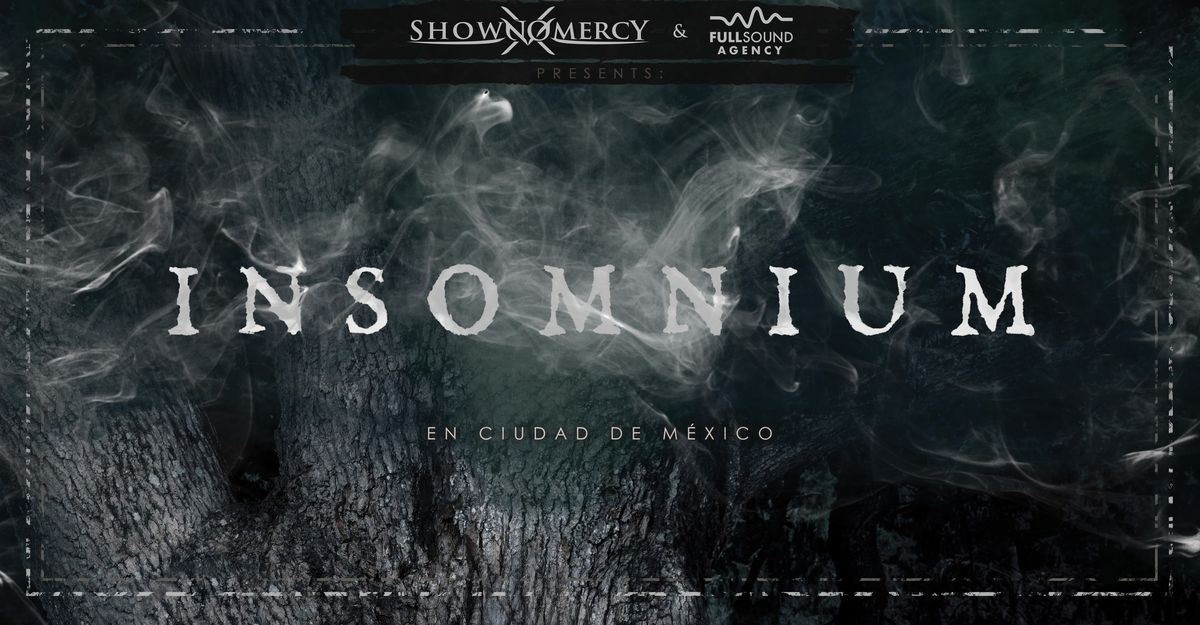 Insomnium en CDMX