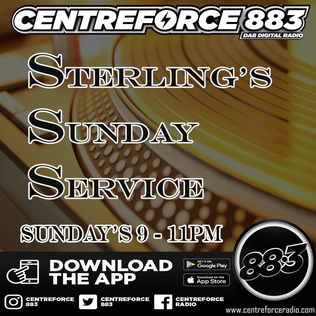 Sterlings Sunday Service on Centreforce 88.3 DAB